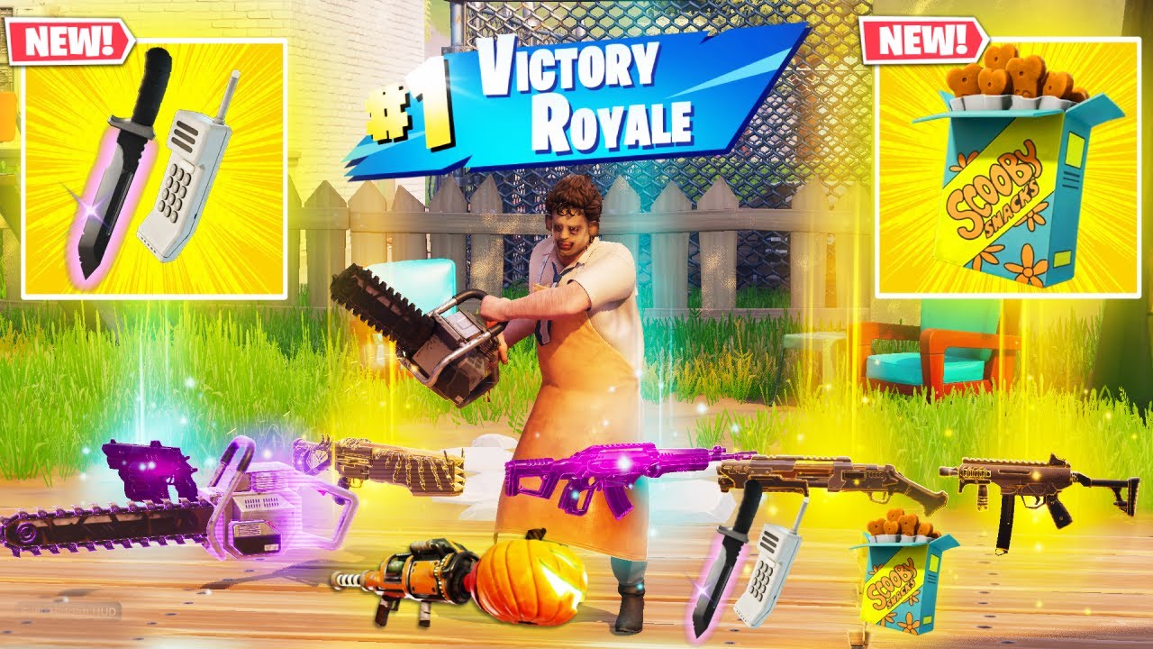 LEATHERFACE vs NEW WEAPONS MYTHIC’S CHALLENGE NEW! (FORTNITE CHAPTER 6 SEASON 4)