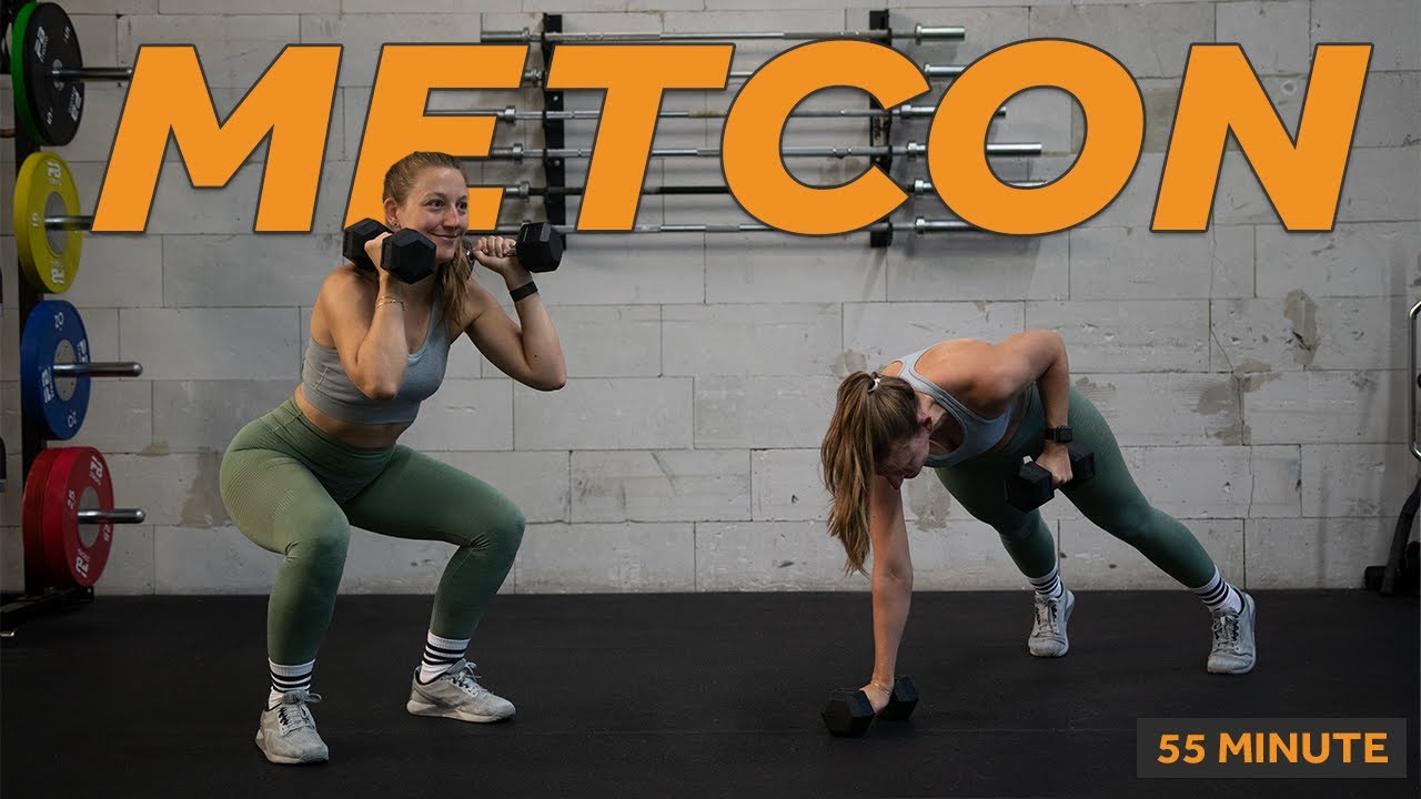 METCON | 55-минутная тренировка для улучшения метаболизма дома | сжигаем 800 калорий | 143