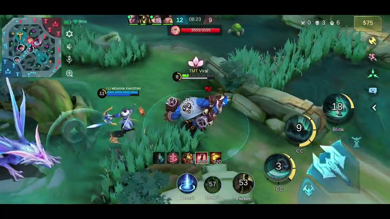 Grock Roamer OP di Rank | Anti CC & Keras Banget