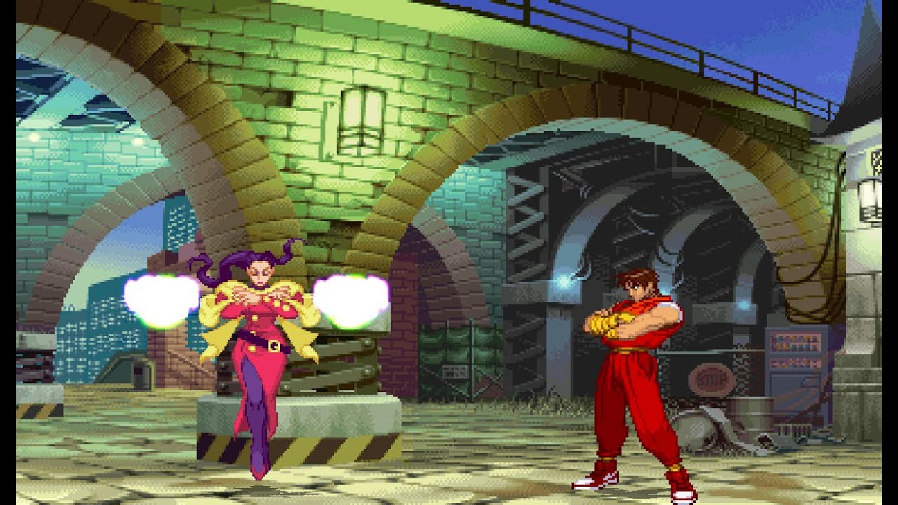 Street Fighter Zero 3 (PotS Style) - Rose Vs. Guy