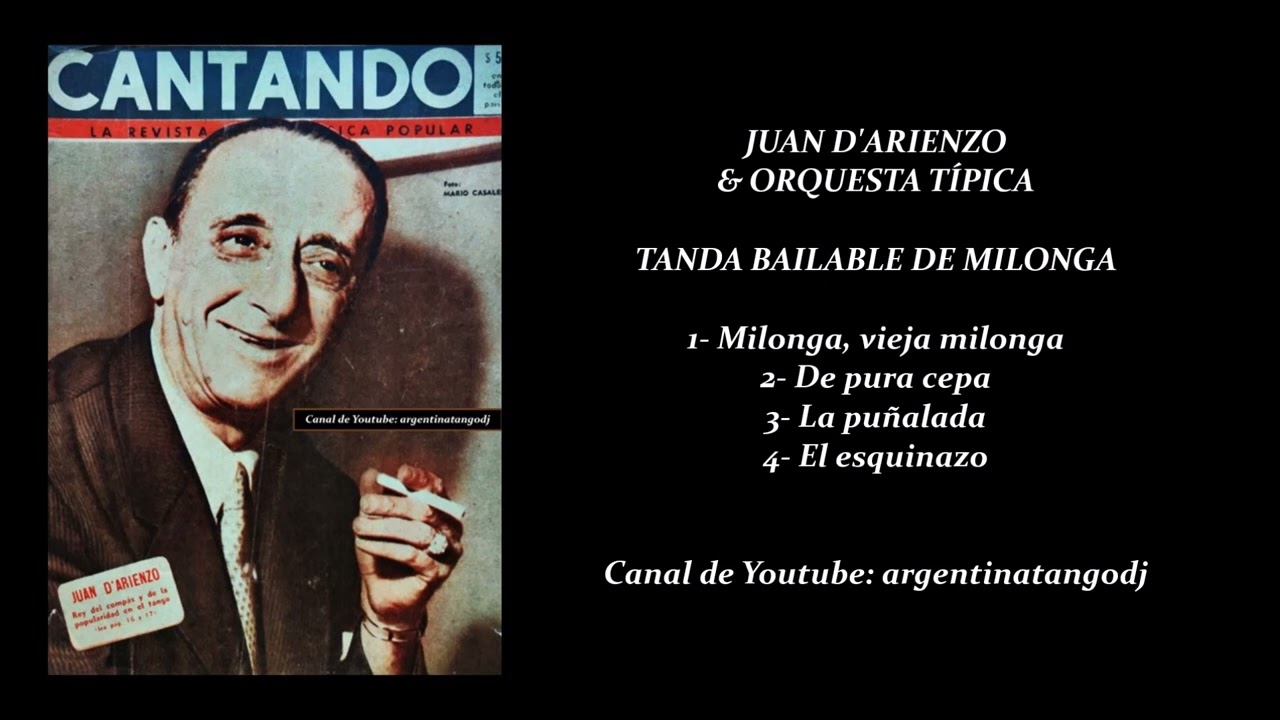 JUAN D'ARIENZO: SELECCIÓN O 