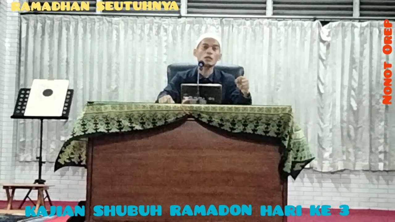 Kajian shubuh Ramadhan masjid Manarul
