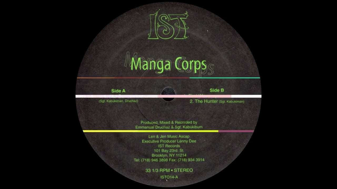 Manga Corps - First Wave - IST Records &ndash; IST014 (#hardcore #techno)