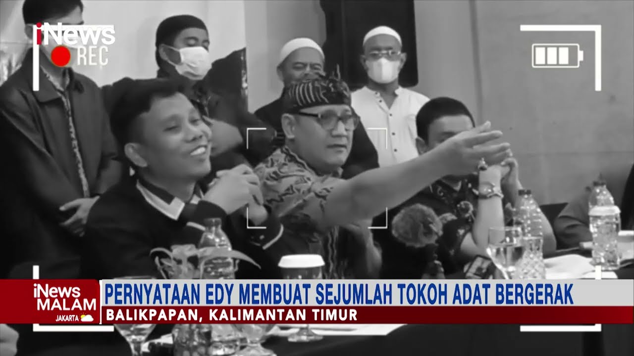 Diduga Hina Kalimantan Edy Mulyadi Dilaporkan Tokoh Adat Dayak #iNewsMalam 24/10