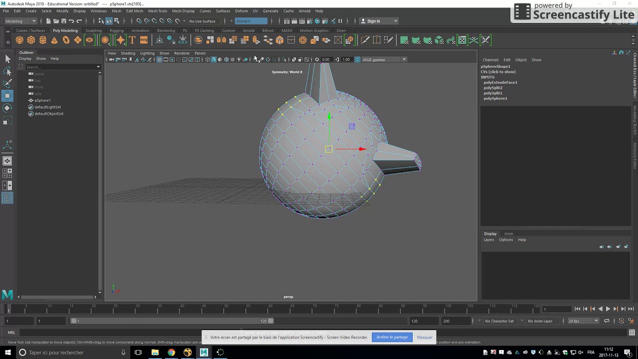 Symmetry in Maya