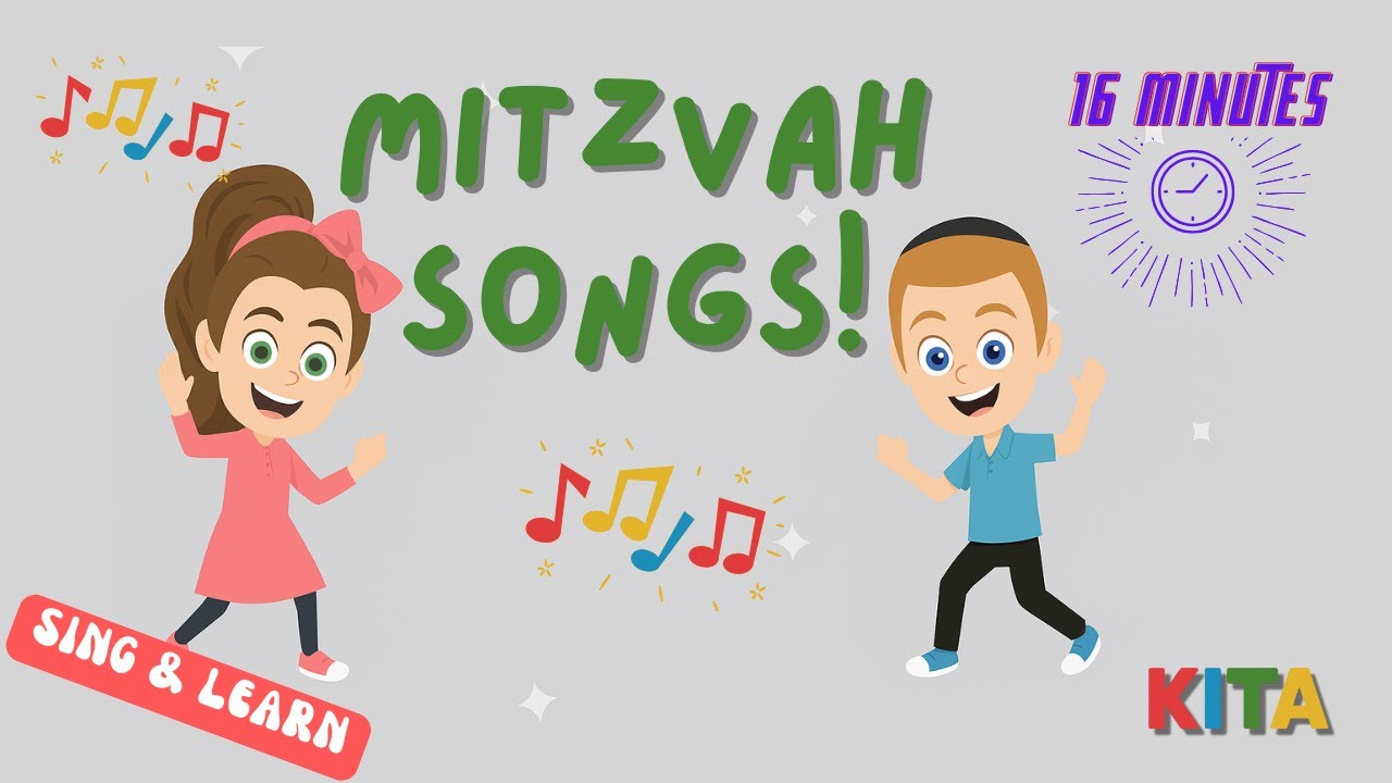 Mitzvah Song Party! | Jewish Kids Songs About Shabbos, Brachos & More!