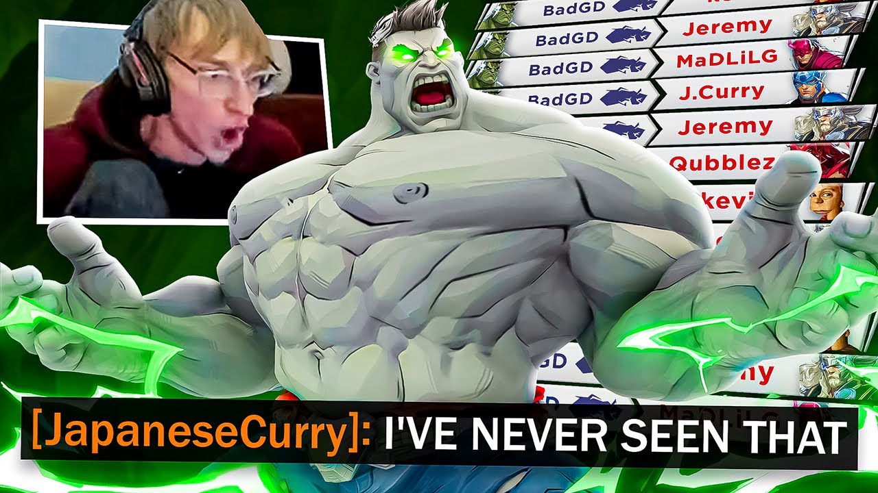 Making a whole Streamer lobby CRASH OUT with my Hulk