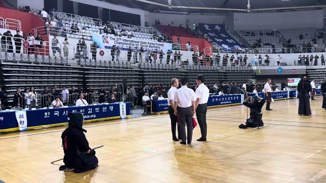 제37회 국제오픈 한국 사회인검도대회 청년부 개인전 결승