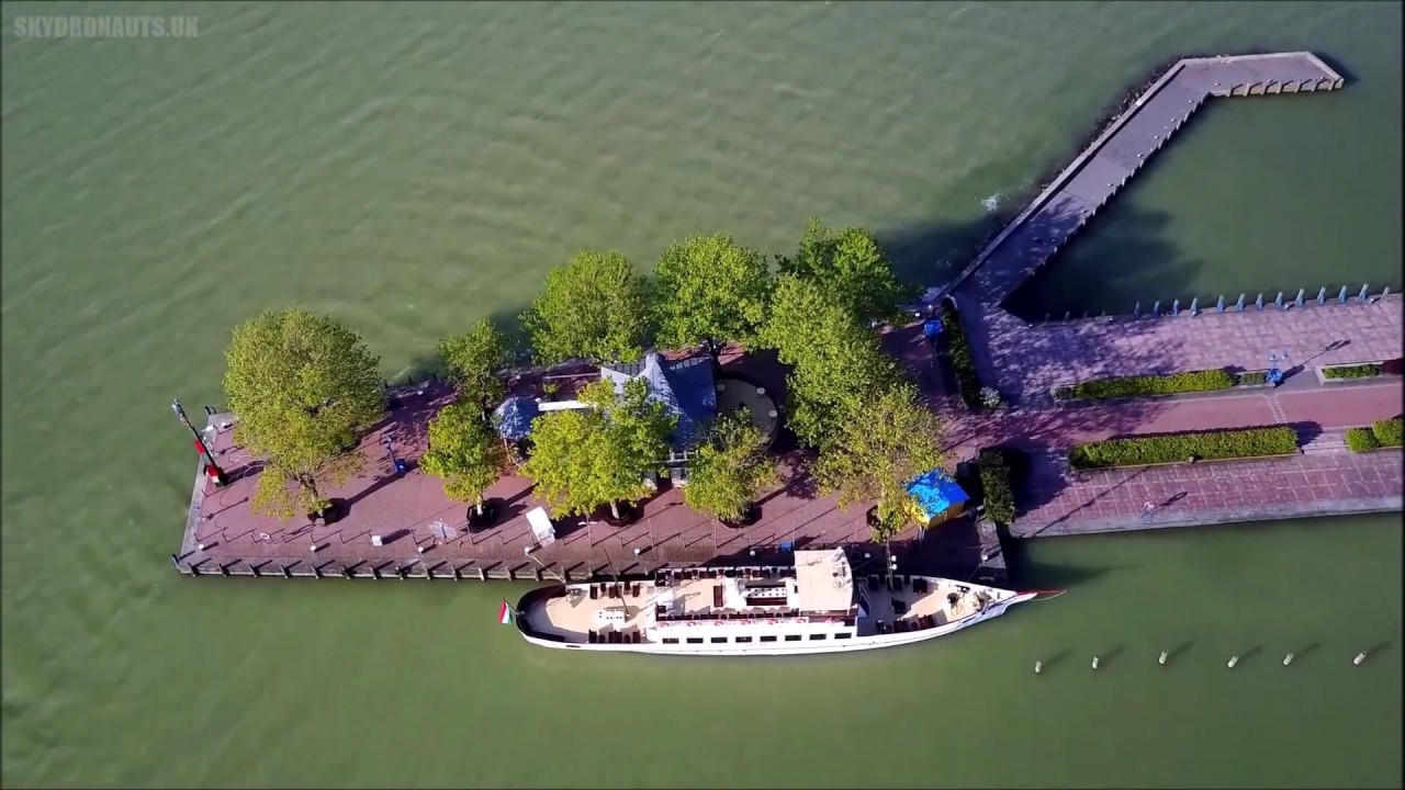 Park Balaton-part in Keszthely, Lake Balaton, Hungary  -  Dji Mavic Pro drone -  Skydronauts
