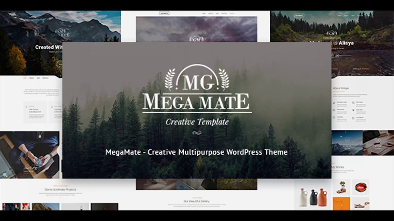 MegaMate - Creative Multipurpose WordPress Theme | Themeforest Website Templates and Themes