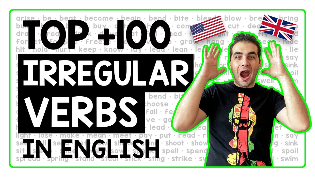 +100 Irregular Verbs in English | English Grammar