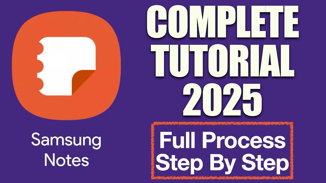 Samsung Notes Detailed Tutorial 2025 - How To Use Samsung Notes For Study and Teaching Online