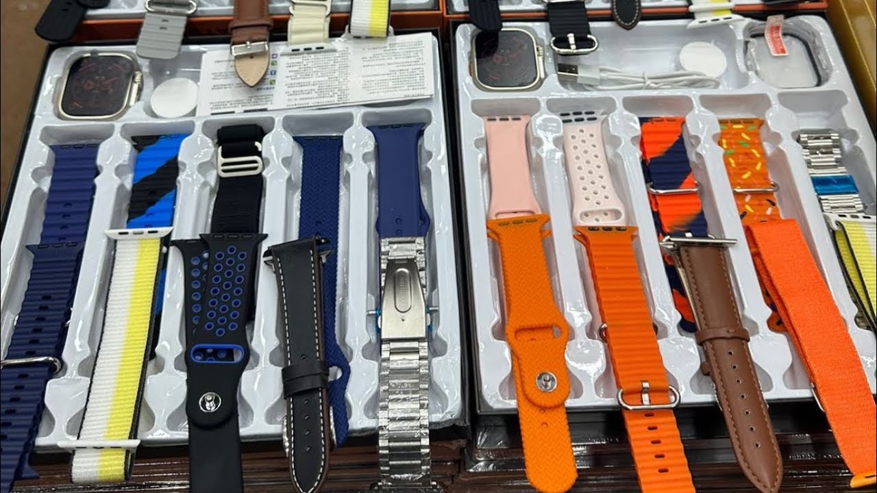 Ultra 10 in 1 straps smart watch #watch #waterproof #smartwatch t