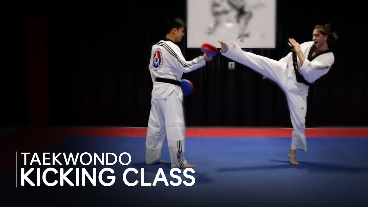 Taekwondo Partner Kicking Class TKD with OssTV's Master Hoon