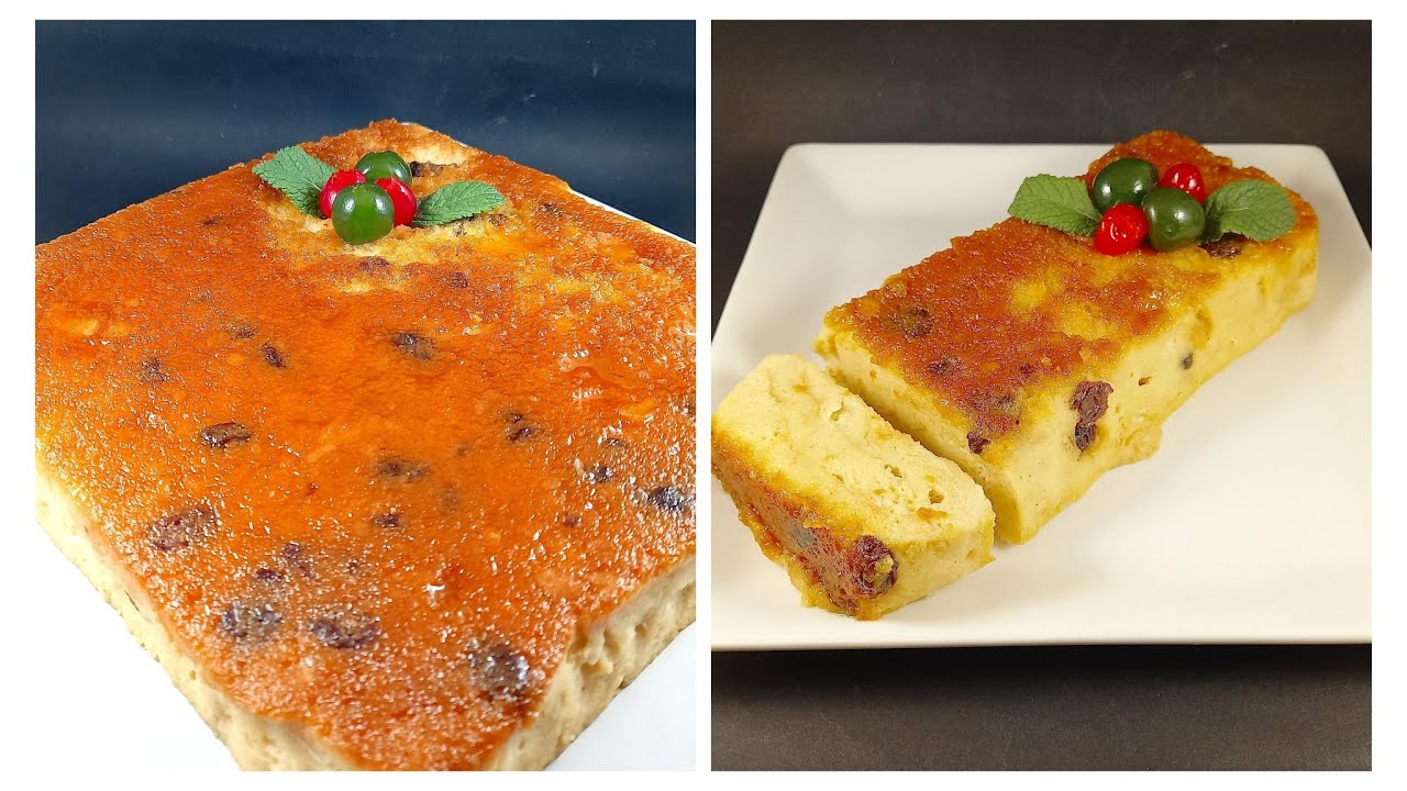 Como hacer Pudin de Pan Especial al estilo Manuel