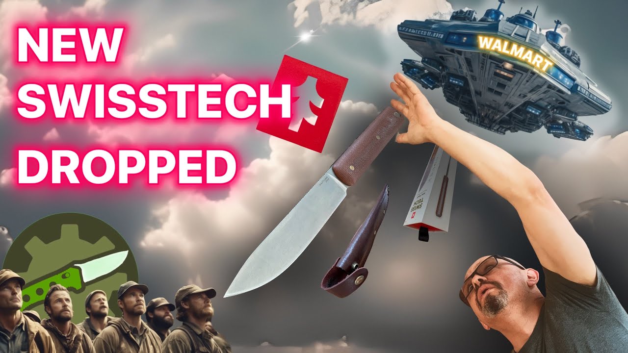 Если у вас есть деньги, не смотрите это! Нужен хороший нож для битья? SwissTech Haltbar!