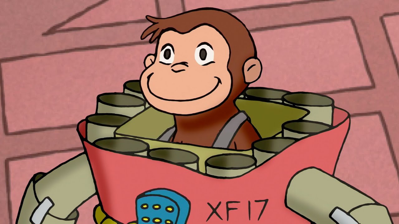 George, o Macaco Robô! 🐵 George, o Curioso 🐵 Desenhos Animados