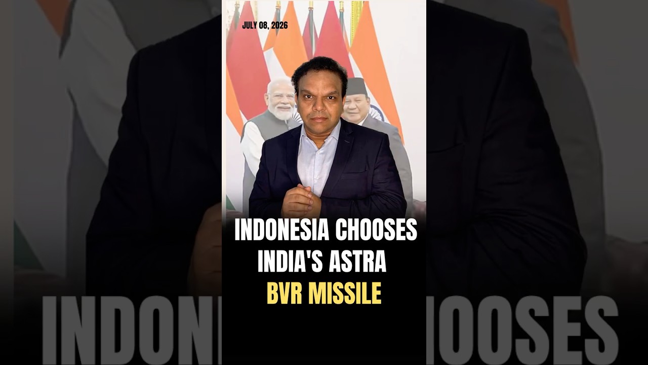 Indonesia Chooses India's Astra Missile! #iran #iranwar #india #russia #brahmos #indonesia #astra