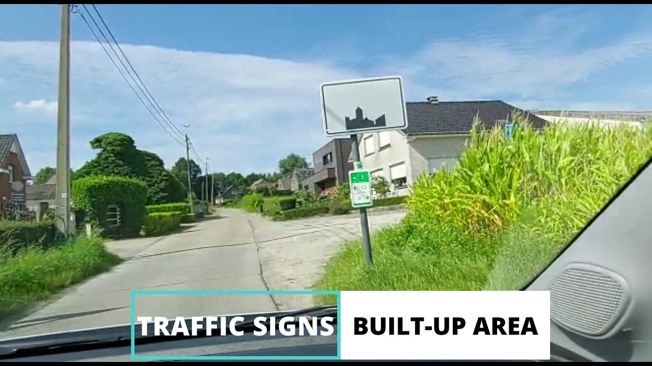 Built up Area - Driving Theory