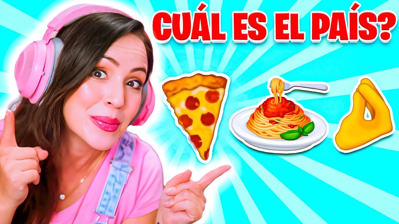 ADIVINA EL PAIS POR EMOJIS 🍽️😅 Sandra Cires Play