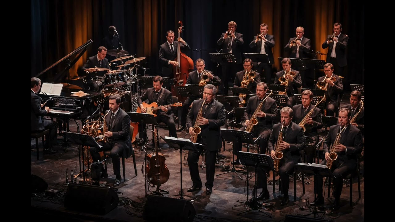 Epic Jazz Orchestra Performance  Big Band Power & Elegance