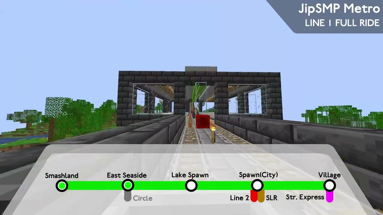 JipSMP Metro Line 1 Full Ride
