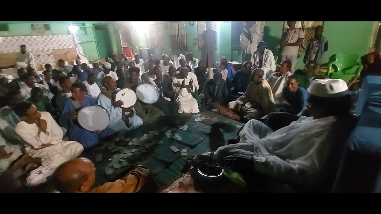 ازرق طيبة يستقبل مولانا الشيخ مبارك سعيد 