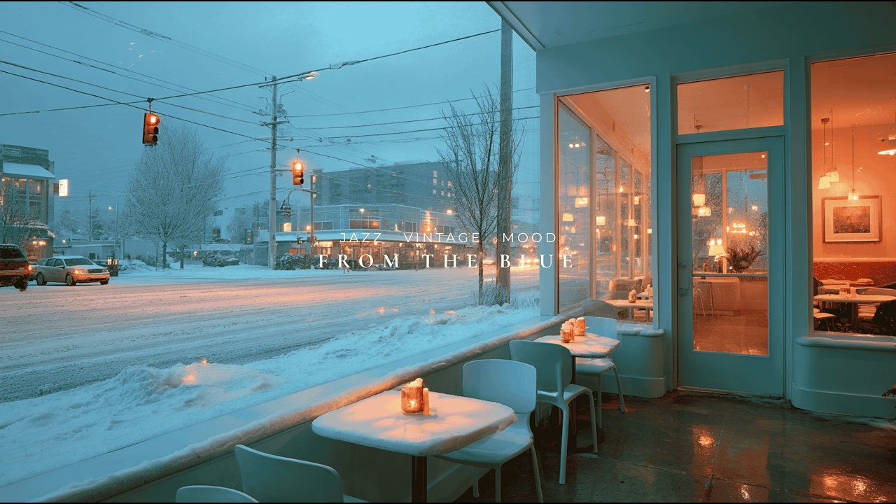 [playlist] 눈쌓인 저녁 카페 창가에서, 마음을 따뜻하게 해주는 소프트 재즈 | Cozy Afternoon Jazz 🎼