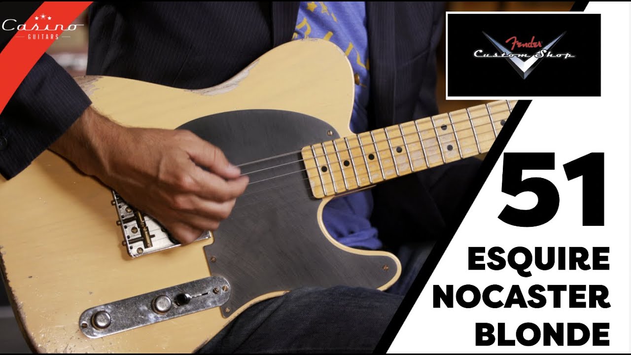Fender Custom Shop 51 Esquire Nocaster Blonde