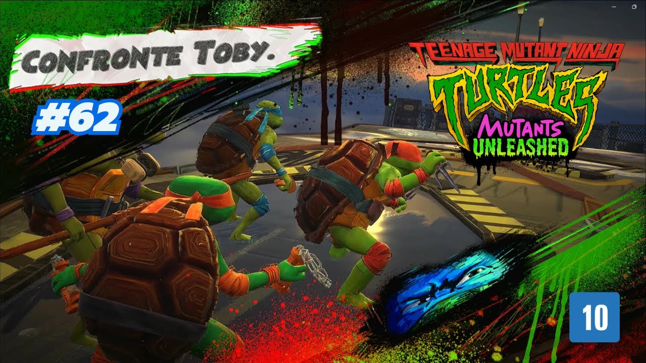 TMNT Mutantes à Solta #62 – Confronte Toby. | Gameplay em Português [Xbox Series X]