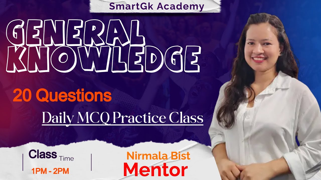2080 Mansir 01|| Daily GK Practice ||Banking&Loksewa ||Live Class ||Day-138|| By:-NIRMALA BIST​