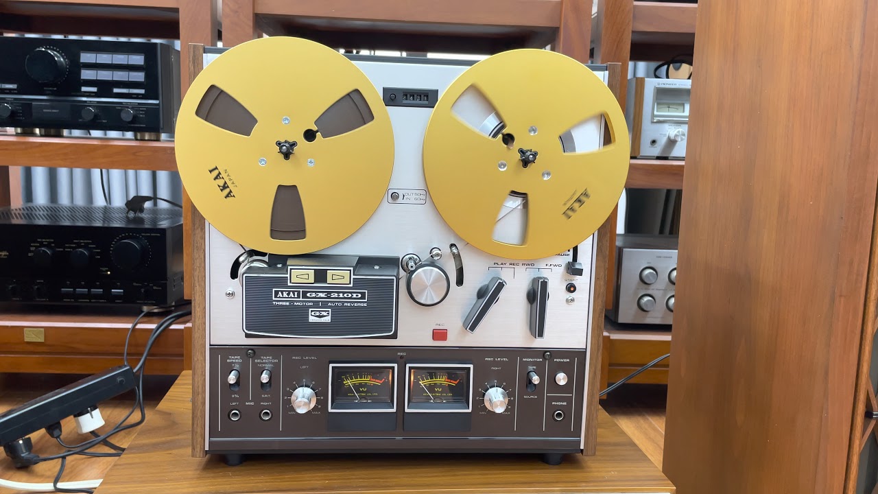 Akai GX-210D Hàng Xuất Đức Đẹp Không Tỳ Vết, Máy Chạy 2 Chiều, Quá Ngon ☎️ 098.358.6968