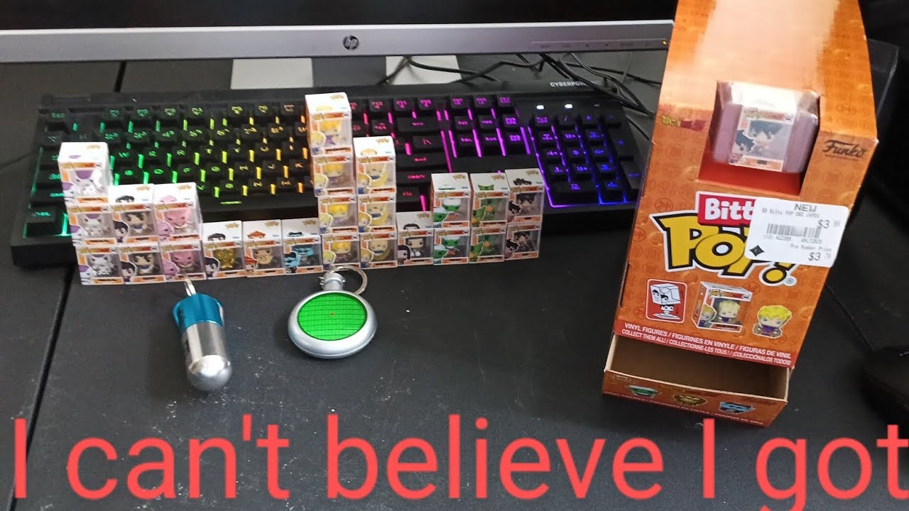 Unboxing the bitty pop dragon ball z box