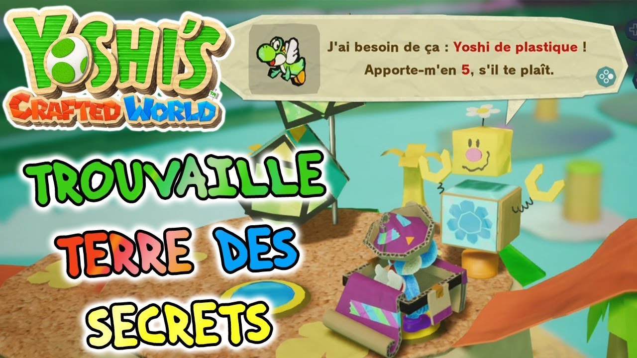 Yoshi's Crafted World : Les Trouvaille de la Terre des Secrets