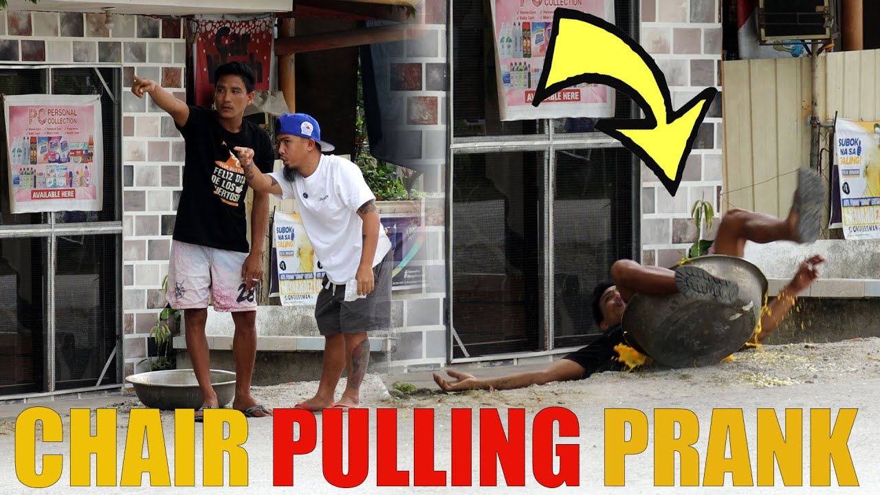 CHAIR PULLING PRANK