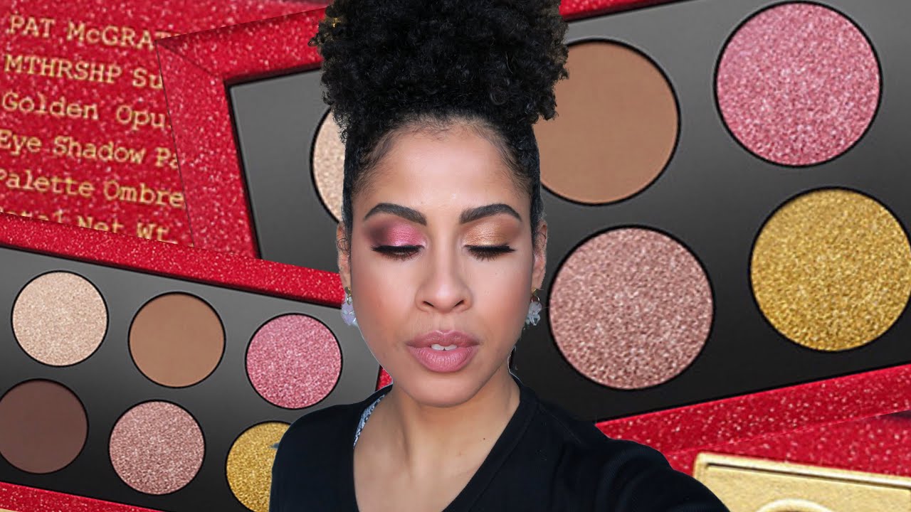 PAT MCGRATH - Golden Opulence - Swatches, Comparisons, and 2 Looks | kinkysweat