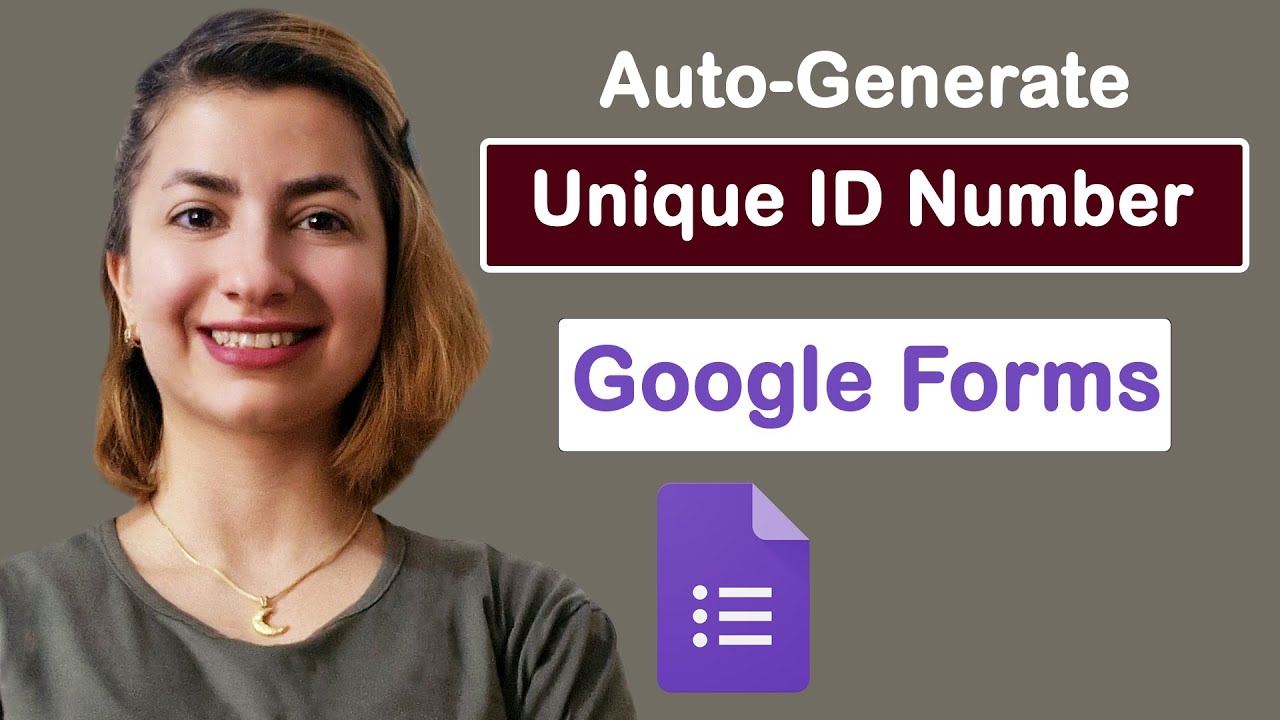 Auto Generate Reference Number When Form Submitted (Google form)