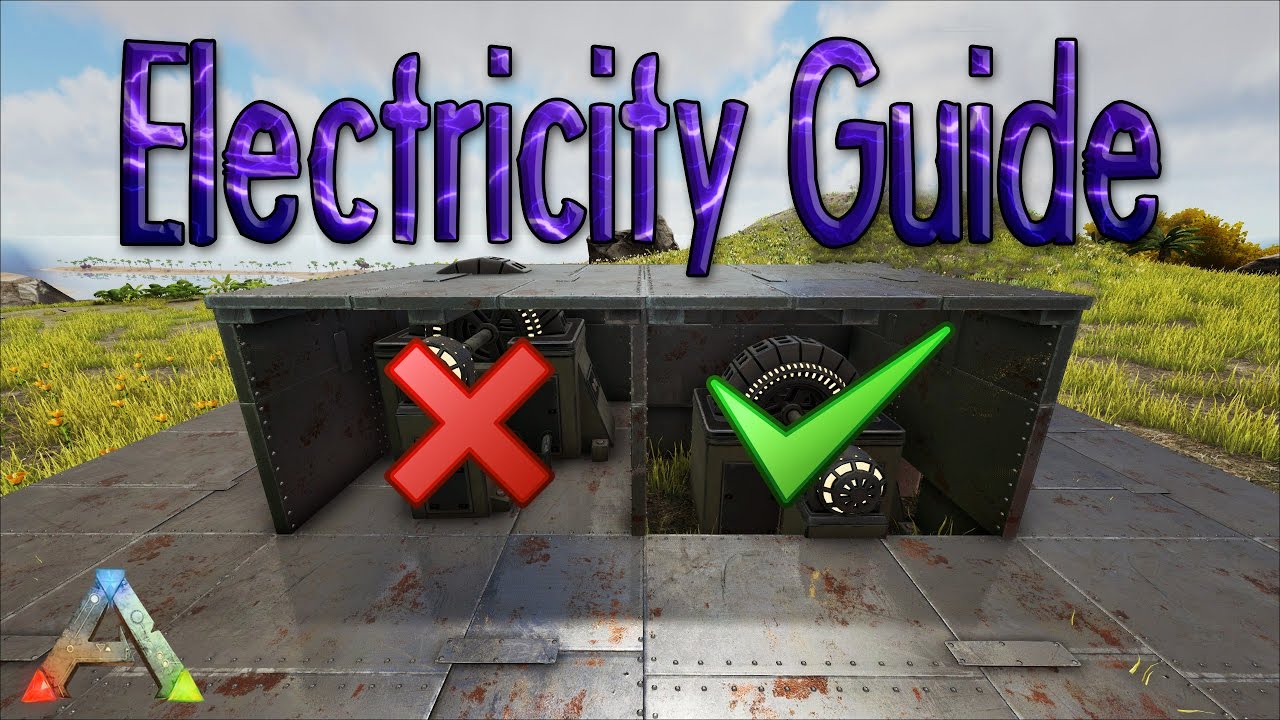 ARK - How To Protect Your Generator And Cables | Turret Placement Guide | Building Tips & Ideas