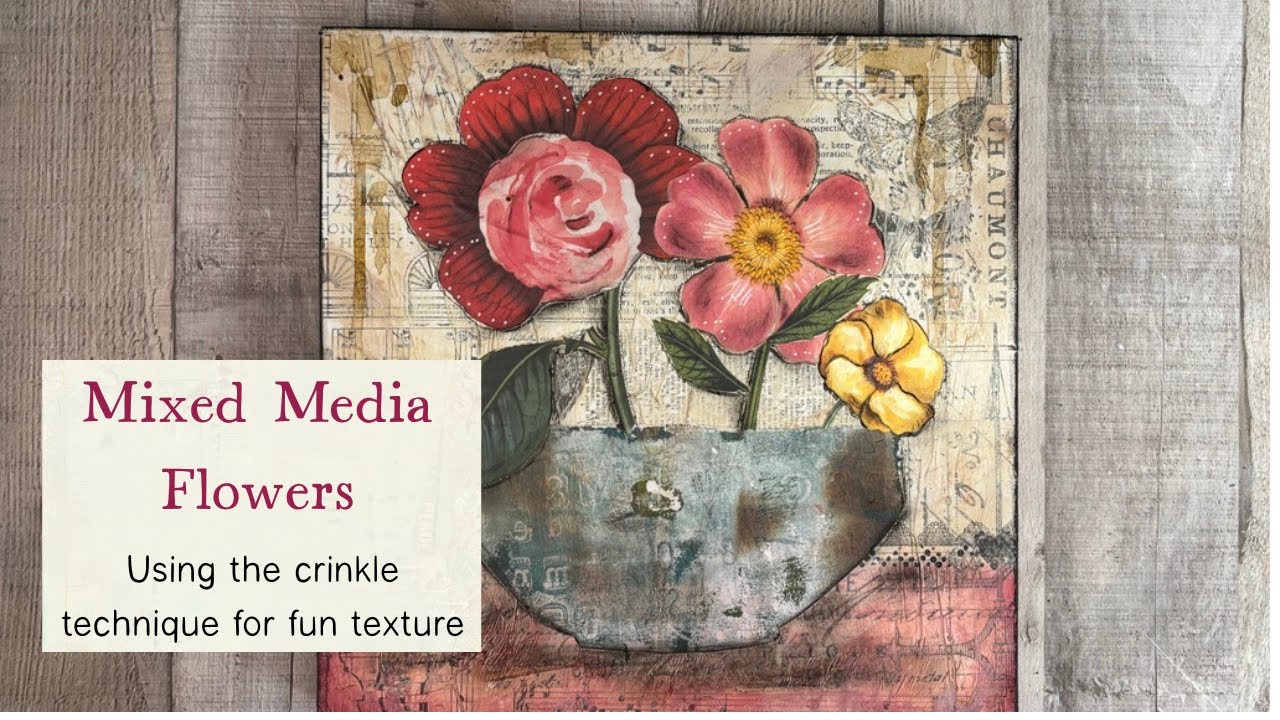 Mixed Media Flowers