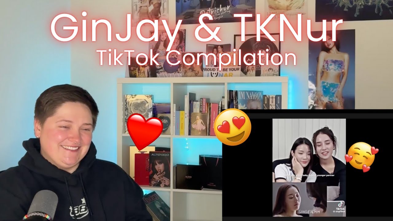 Reaction | GinJay & TkNur tiktok compilation for singles!