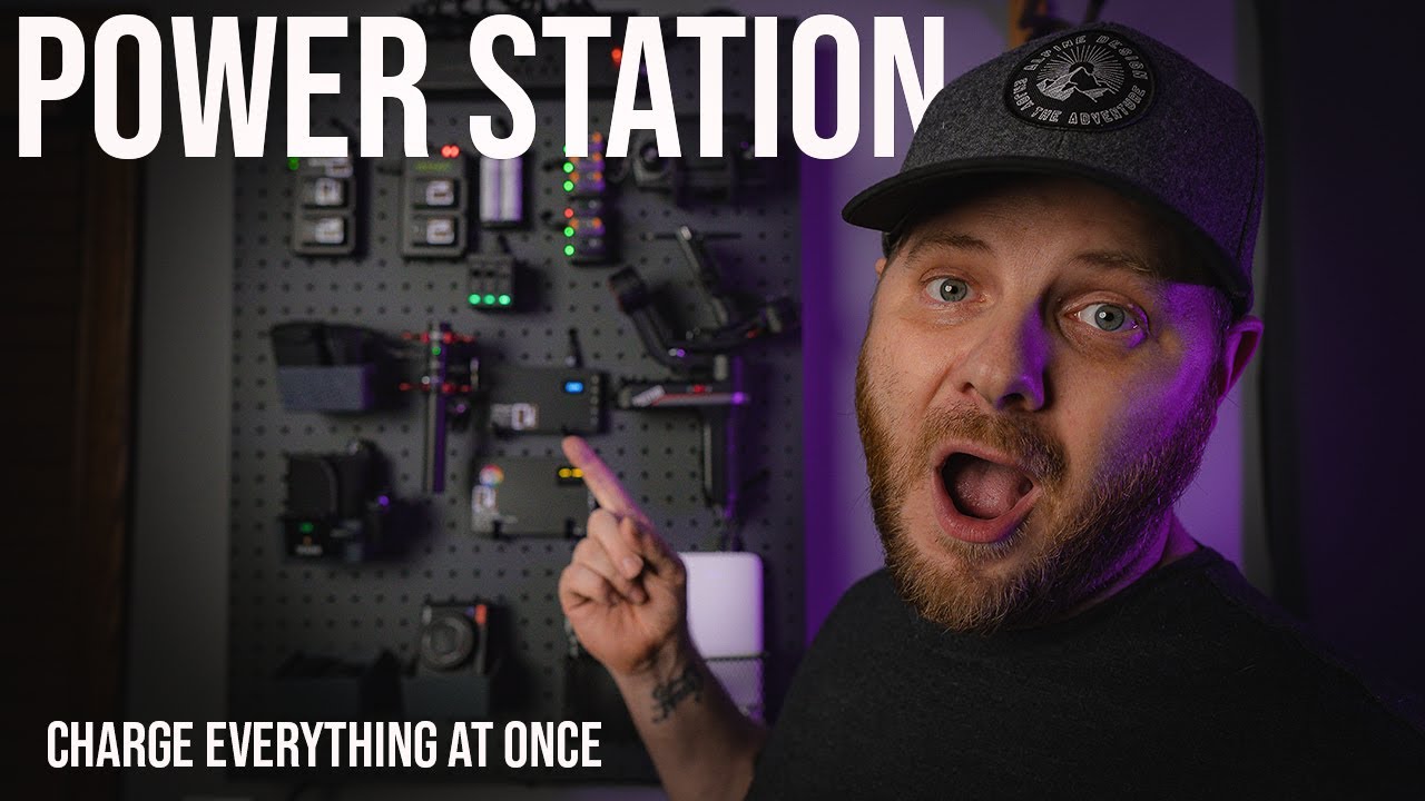 How To Build A BATTERY POWER STATION For Your Studio // Cinematic B-Roll