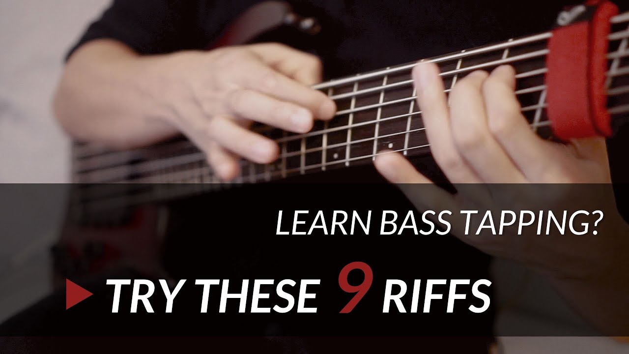 Bass Tapping Demonstration with TABS (Addicted to that Rush/Sea of Lies/Tiger Punch and more)
