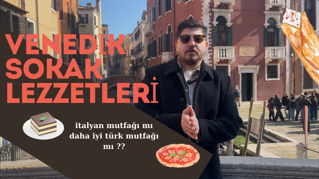 Venedik Sokak Lezzetleri | Italyanlar yemeyi içmeyi biliyor mu ?