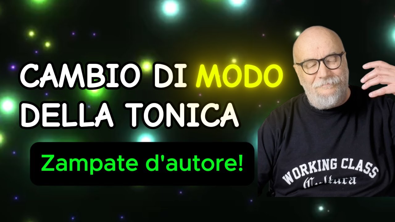 Cambio di modo dell'accordo di tonica