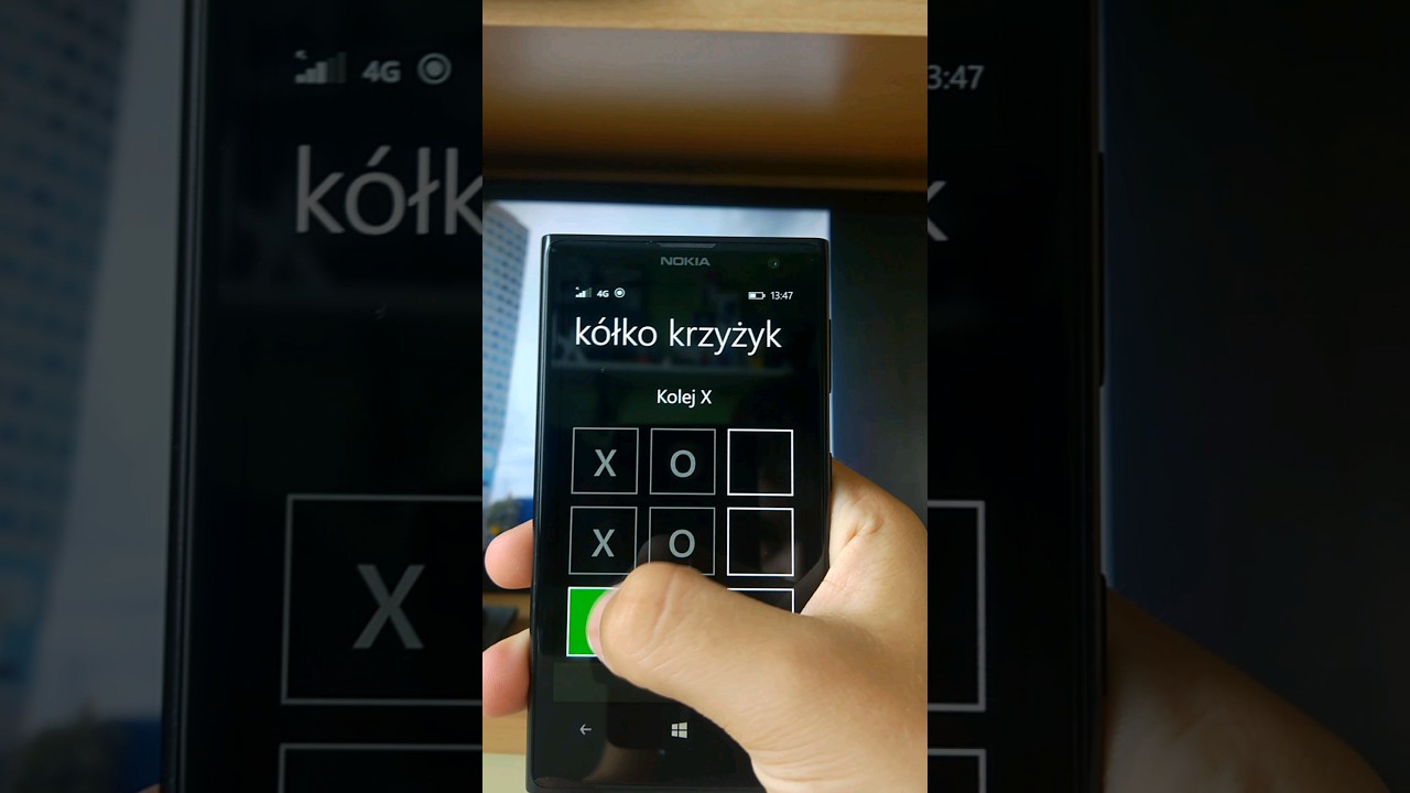 TicTacToe on Lumia 1020 and HP Elite X3 with Continuum #nokia #mobile #microsoft