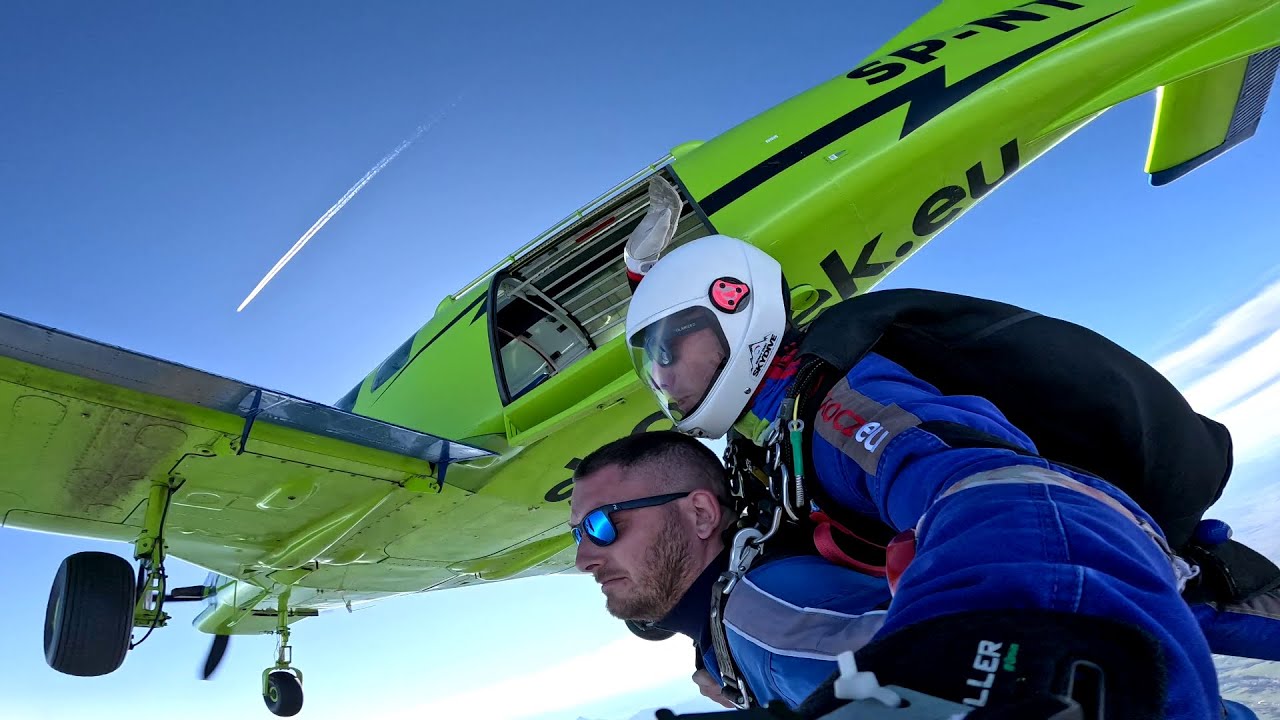 Skok ze spadochronem Skydive Nowy Targ 19.10.2024