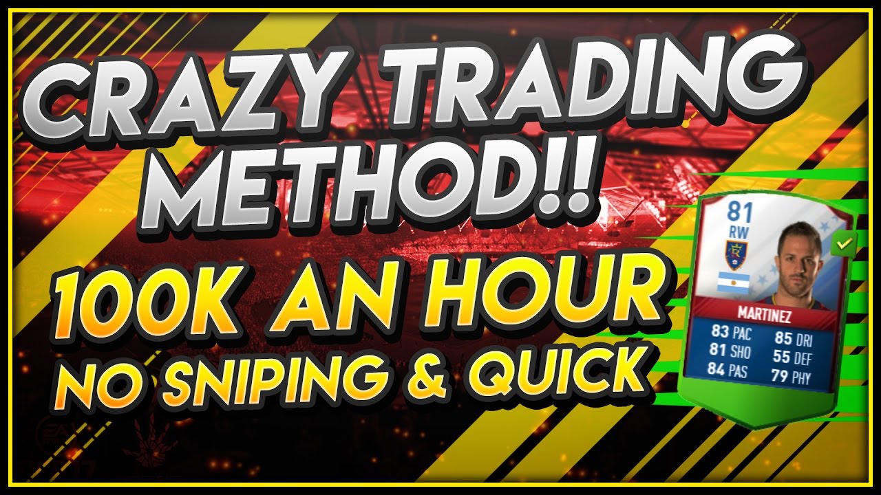 FIFA 17 - CRAZY TRADING METHOD - 100K AN HOUR!! (DO THIS BEFORE IT'S TOO LATE!!)