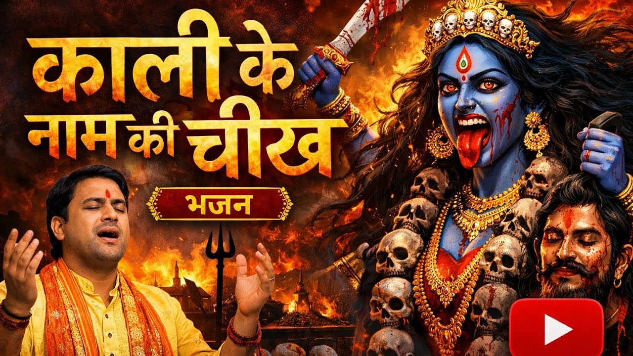 काली के नाम की चीख..... भजन 🙏(Official bhajan)🙏Kaalee ke naam kee Cheekh🙏