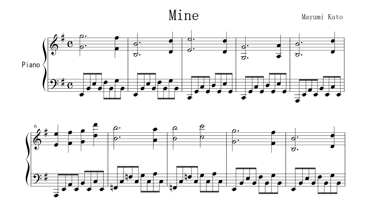 Mayumi Kato “Mine” P. Barton, FEURICH 133 piano