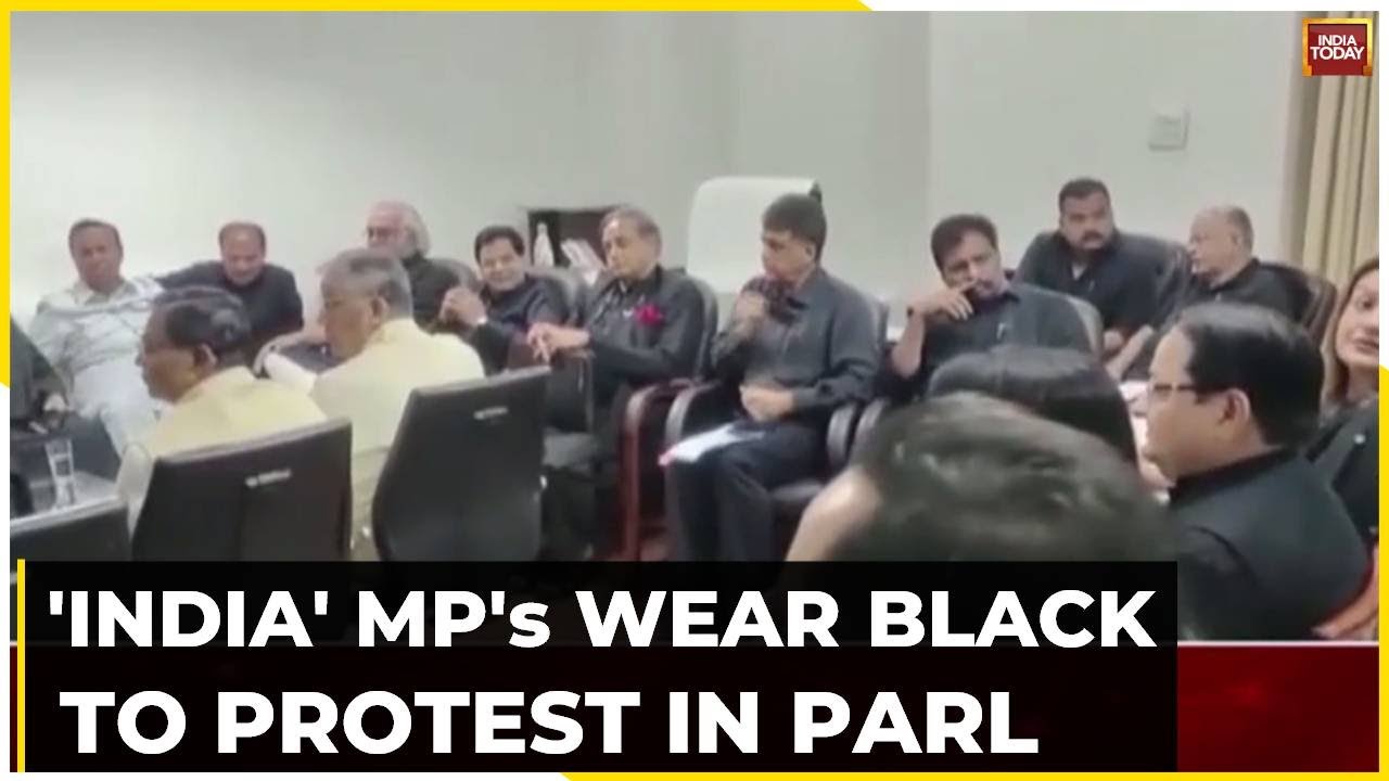 Exclusive Images Of Opposition Huddle Before Parliament Amid Monsoon Session